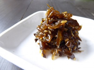 茎わかめつくだ煮山椒